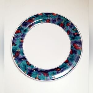 Sango The Deborah Mallow Collection Jewel Plate 6/90 (353965) Made In Korea